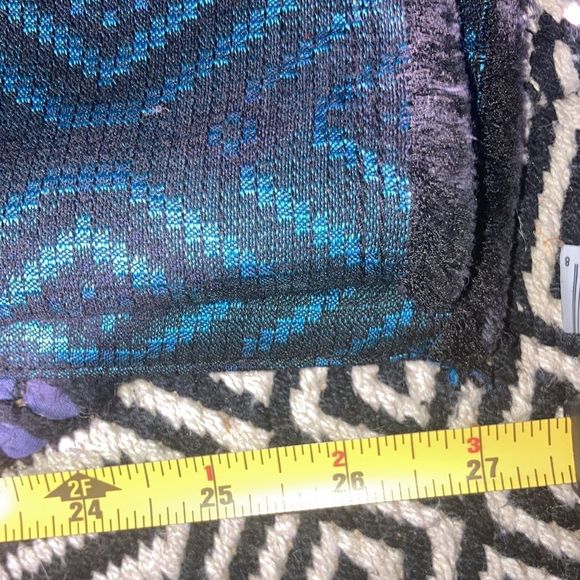 Womens Seven7 Cropped Mid Rise Skinny Jeans size 6 Black with  western style - Picture 10 of 14